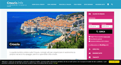 Desktop Screenshot of croazia.info